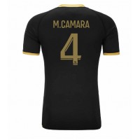 AS Monaco Mohamed Camara #4 Replica Away Shirt 2023-24 Short Sleeve